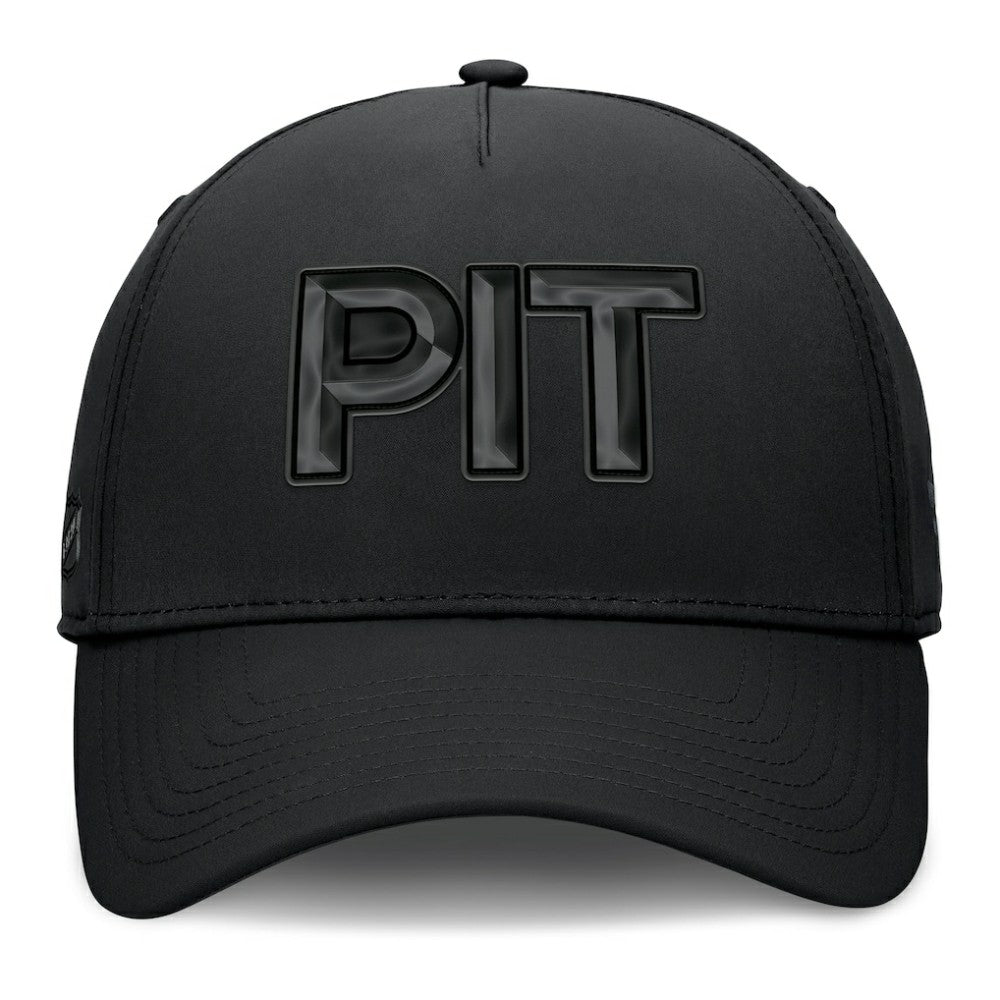Pittsburgh Penguins Fanatics Authentic Pro Road Team Code Flex Hat