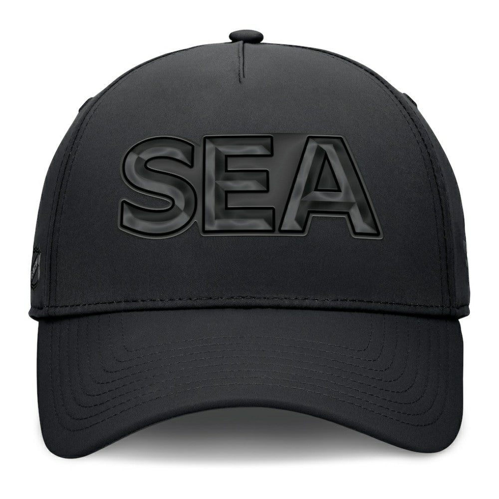 Seattle Kraken Fanatics Authentic Pro Road Team Code Flex Hat