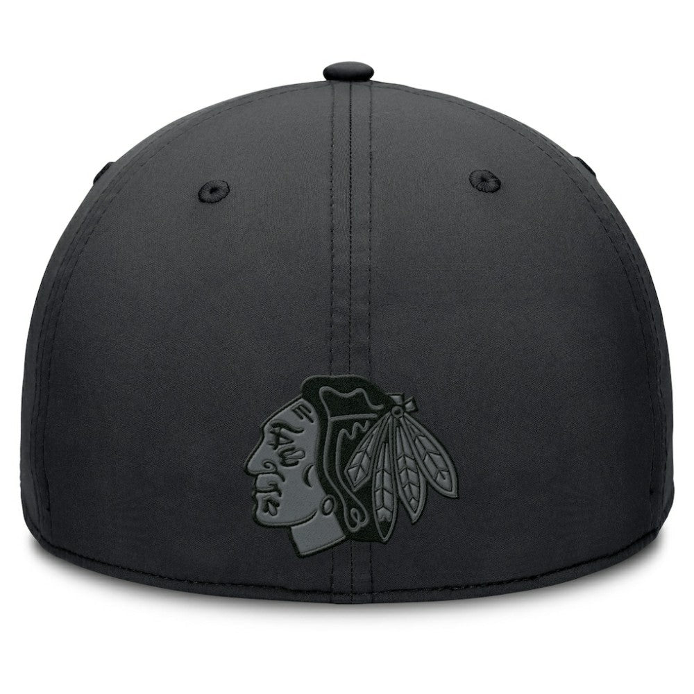 Chicago Blackhawks Fanatics Authentic Pro Road Team Code Flex Hat
