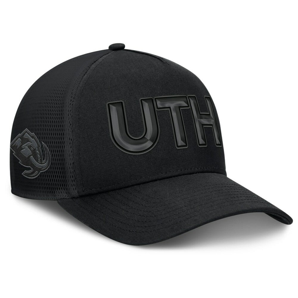 Utah Mammoth Fanatics Authentic Pro Road Team Code Trucker Adjustable Hat