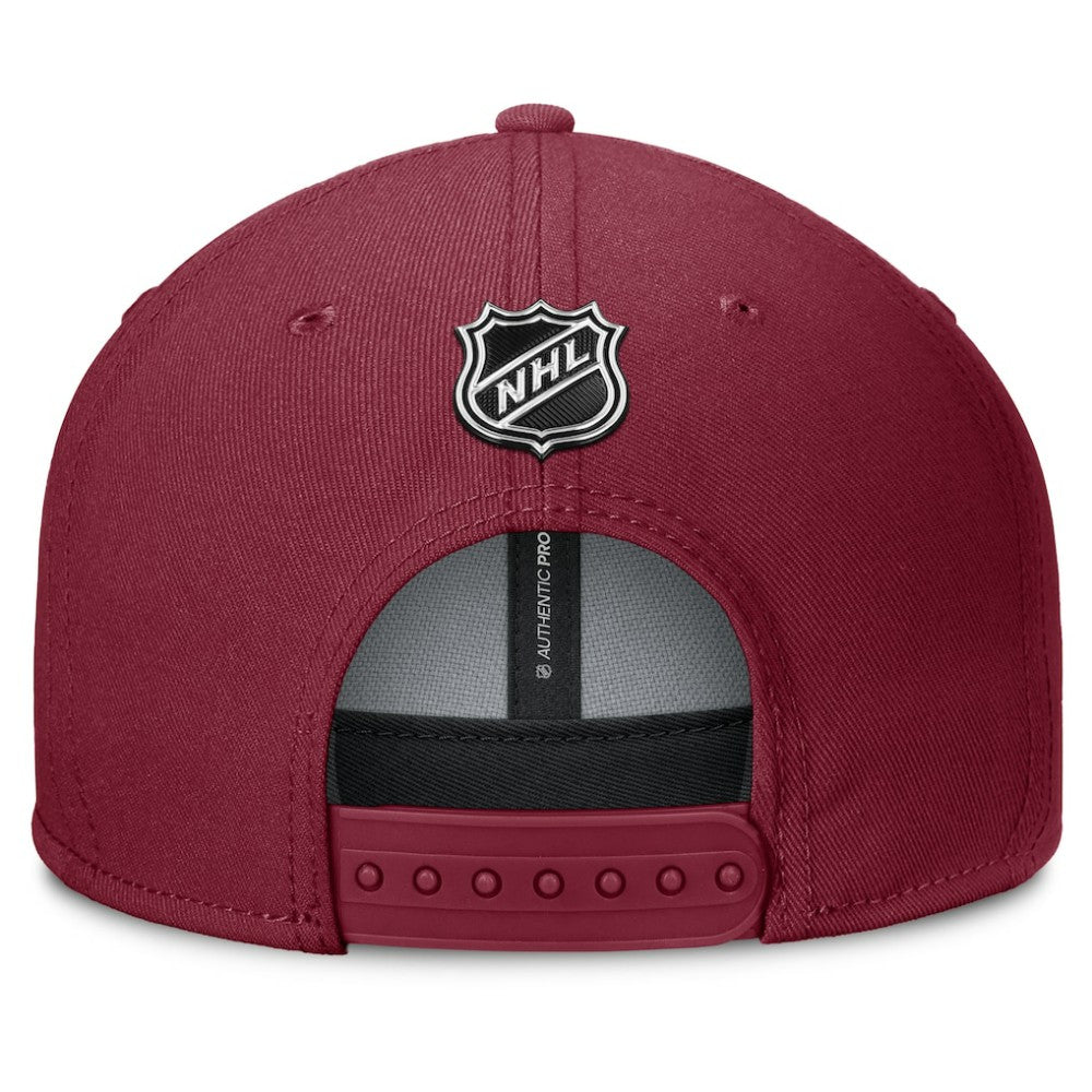 Colorado Avalanche Fanatics Authentic Pro Rink Lockup Snapback Hat