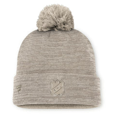 Vegas Golden Knights Fanatics Authentic Pro Road Cuffed Knit Hat with Pom