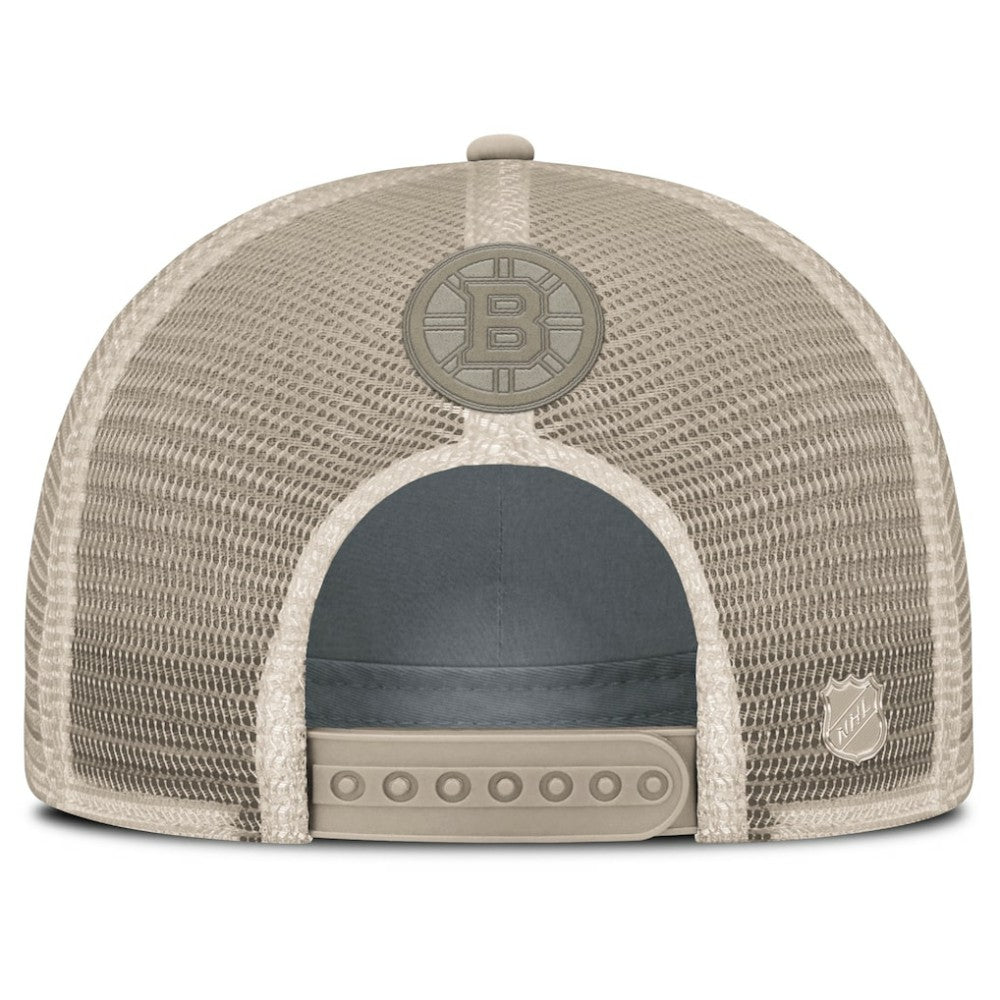 Boston Bruins Fanatics Women's Authentic Pro Road Trucker Adjustable Hat