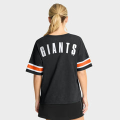 San Francisco Giants Women's Curl Route T-Shirt - Black