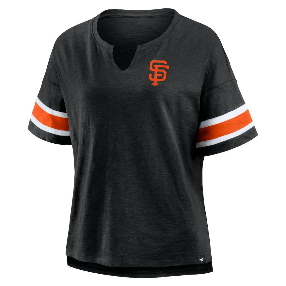San Francisco Giants Women's Curl Route T-Shirt - Black
