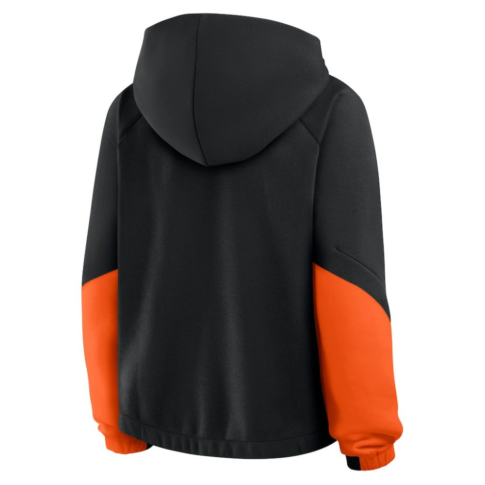 San Francisco Giants Women's Oversized Time to Win Pullover Hoodie - Black