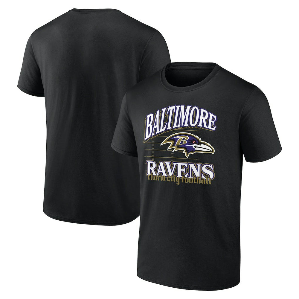 NFL Baltimore Ravens Retro Gridiron T-Shirt