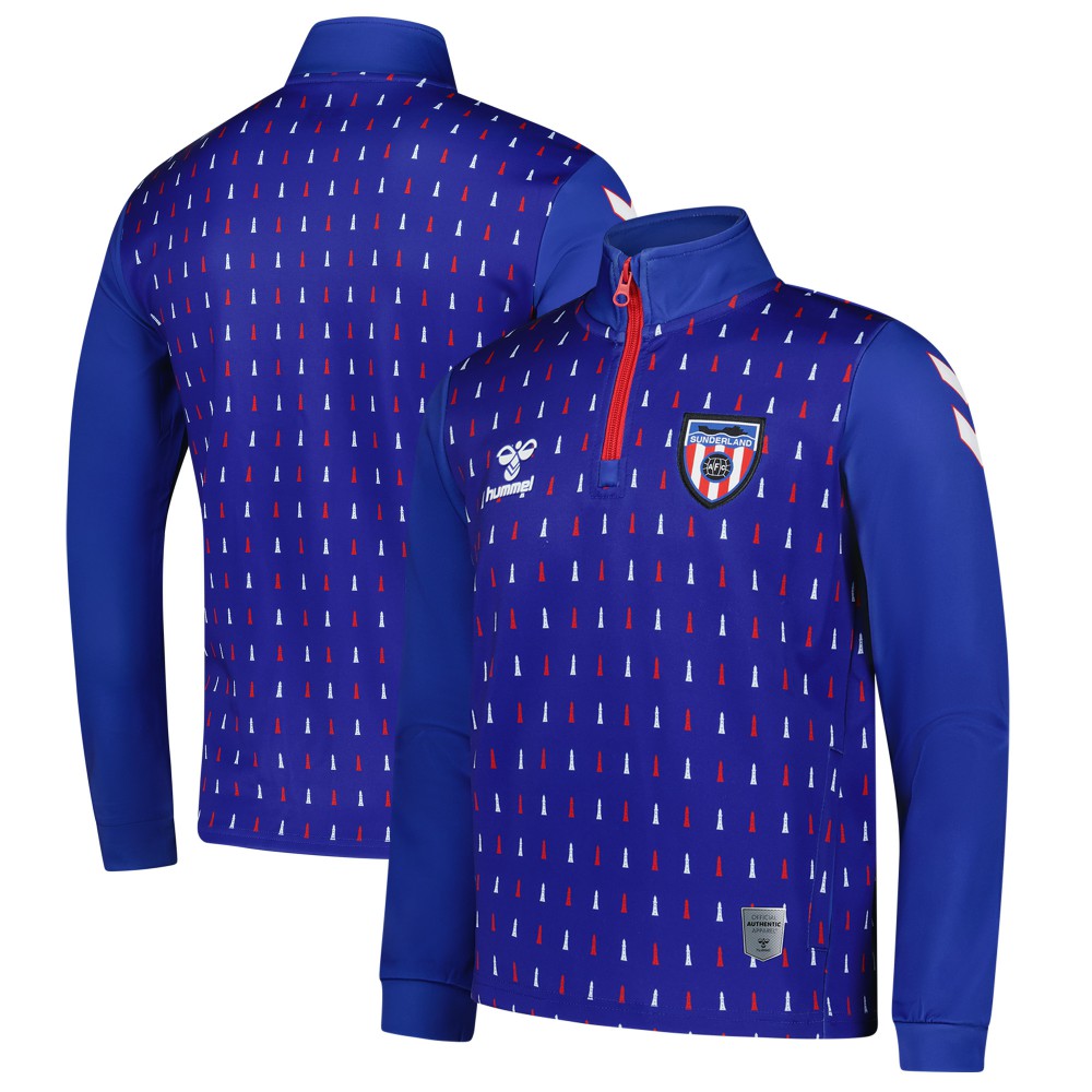 Sunderland Hummel Away Pre-Match Half Zip / Soccer Outlet