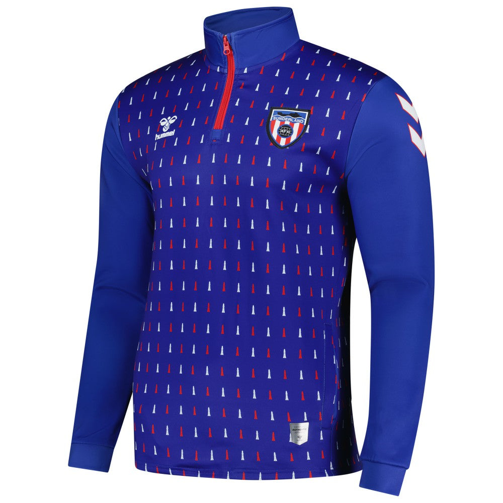 Sunderland Hummel Away Pre-Match Half Zip / Soccer Outlet