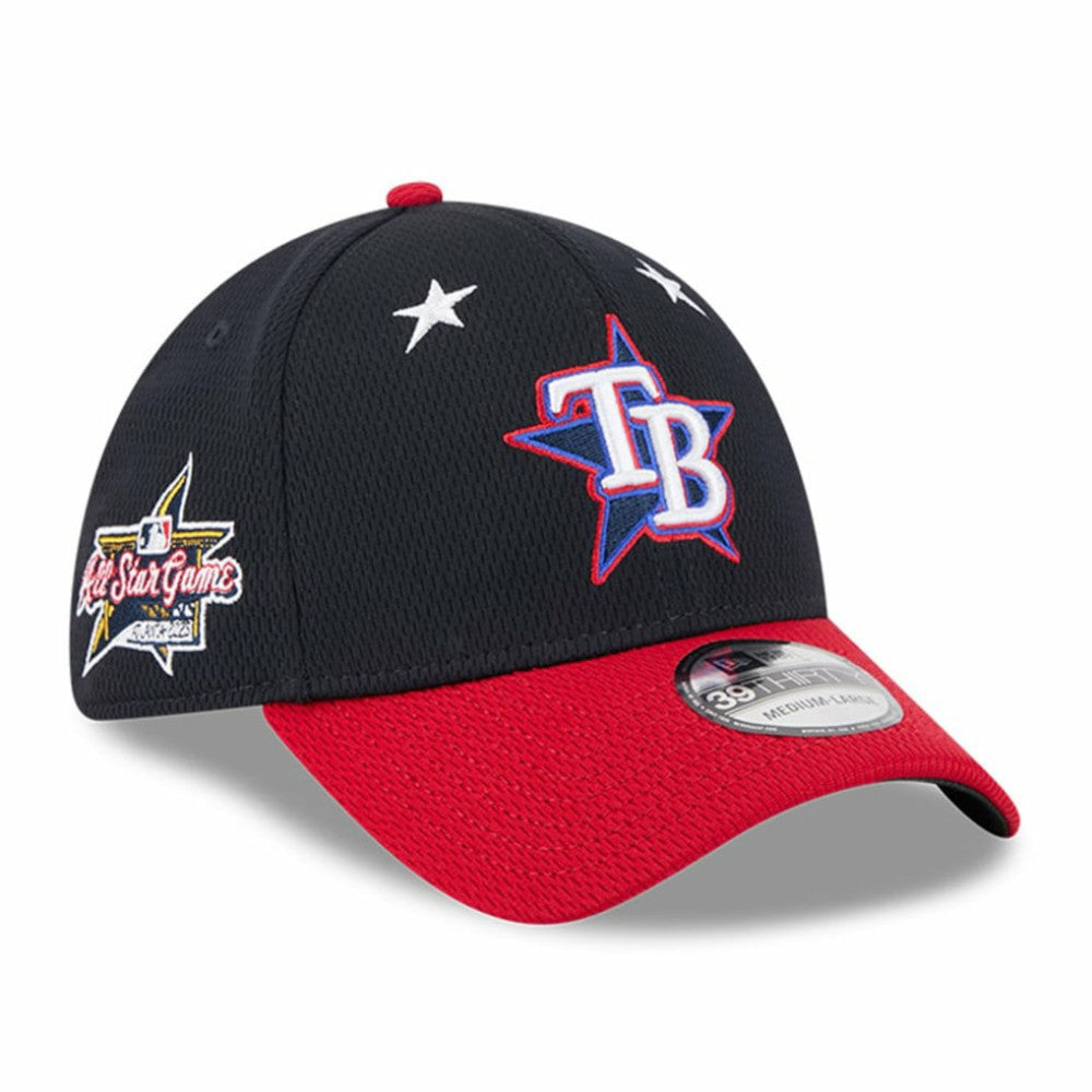 Tampa Bay Rays 2025 MLB All-Star Game Workout 39THIRTY Flex Hat - Navy/Red | New Era