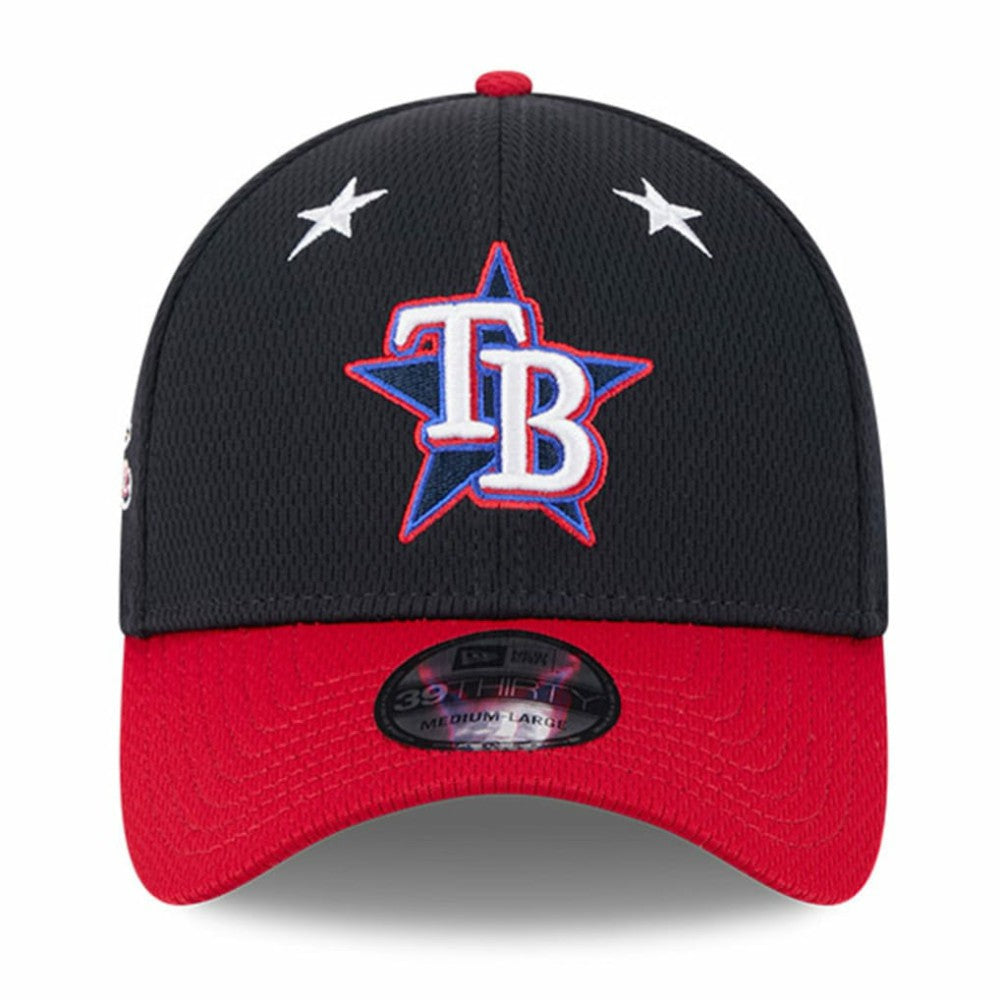 Tampa Bay Rays 2025 MLB All-Star Game Workout 39THIRTY Flex Hat - Navy/Red | New Era