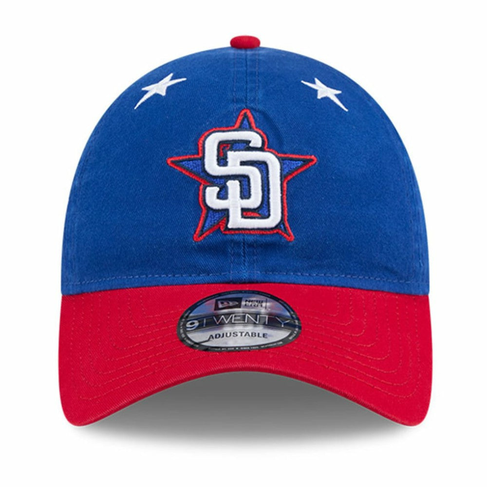 San Diego Padres 2025 MLB All-Star Game Workout 9TWENTY Adjustable Hat - Blue/Red | New Era