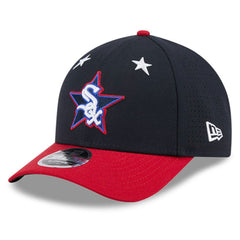 Chicago White Sox 2025 MLB All-Star Game Workout 9FORTY M-Crown Adjustable Hat - Navy/Red | New Era