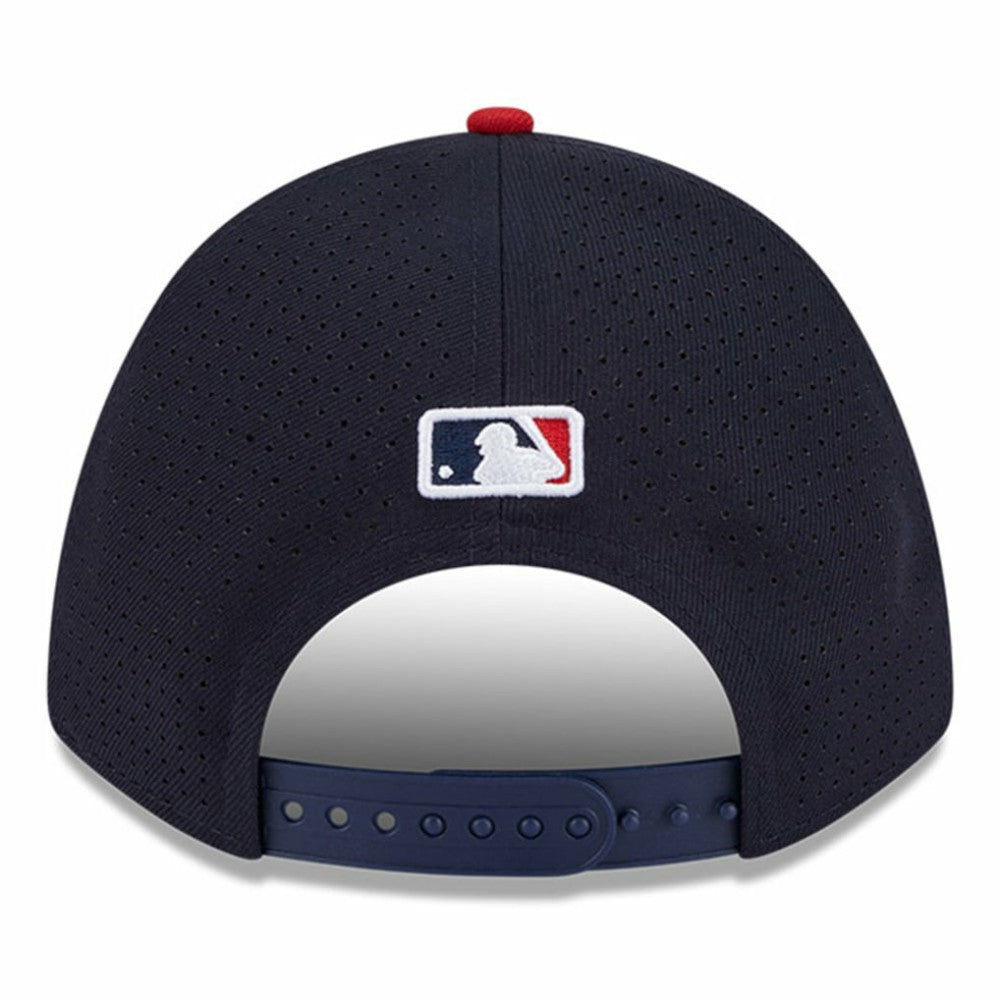 Athletics 2025 MLB All-Star Game Workout 9FORTY M-Crown Adjustable Hat - Navy/Red | New Era