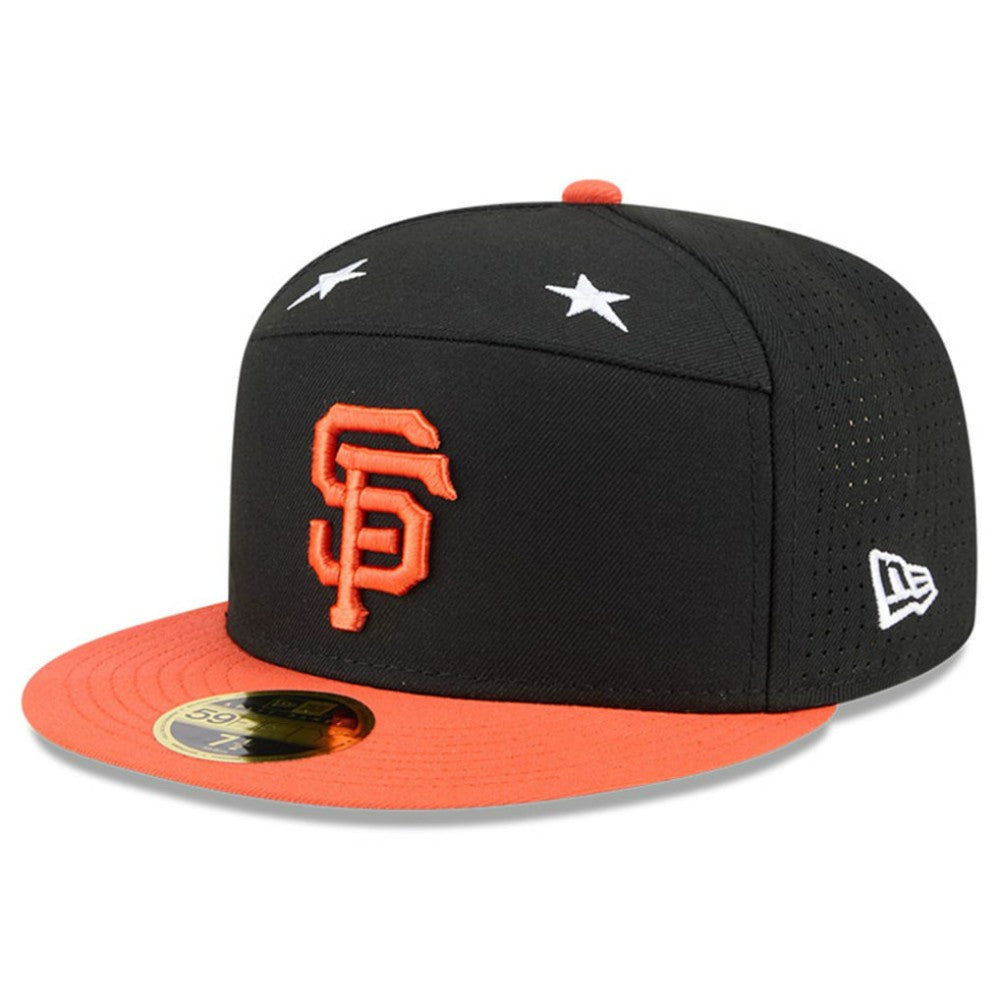 San Francisco Giants 2025 MLB All-Star Game Side Patch 59FIFTY Fitted Hat - Black/Orange | New Era