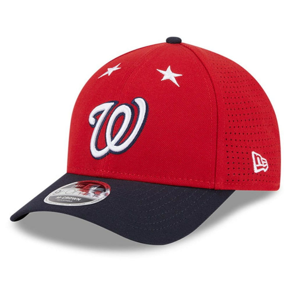 Washington Nationals 2025 MLB All-Star Game 9FORTY M-Crown Adjustable Hat - Red/Navy | New Era