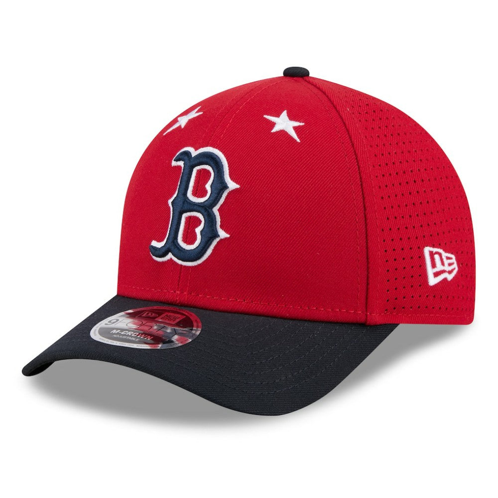Boston Red Sox 2025 MLB All-Star Game 9FORTY M-Crown Adjustable Hat - Red/Navy | New Era