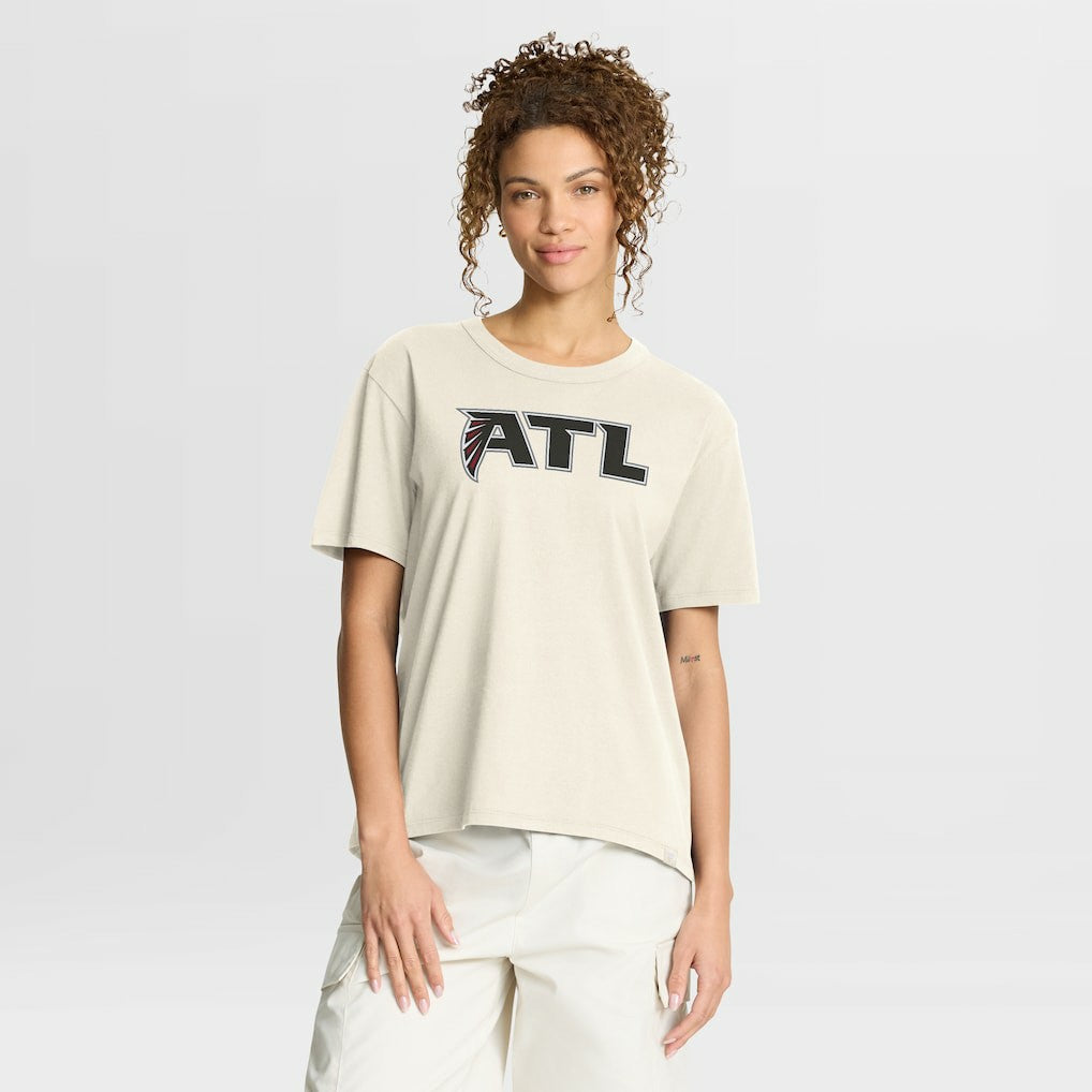 NFL Atlanta Falcons Women's Dove Legacy T-Shirt