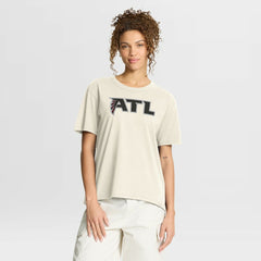 NFL Atlanta Falcons Women's Dove Legacy T-Shirt
