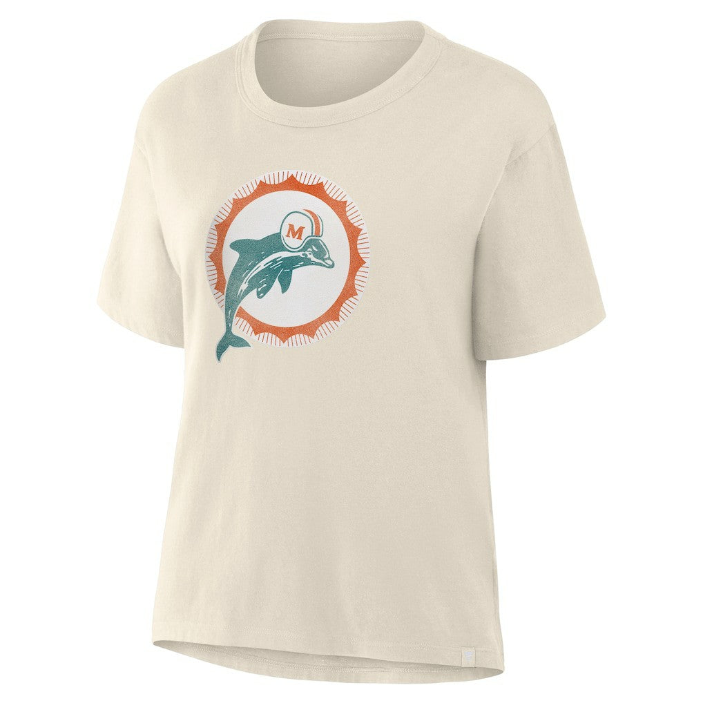 NFL Miami Dolphins Women's Dove Legacy T-Shirt