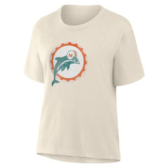 NFL Miami Dolphins Women's Dove Legacy T-Shirt