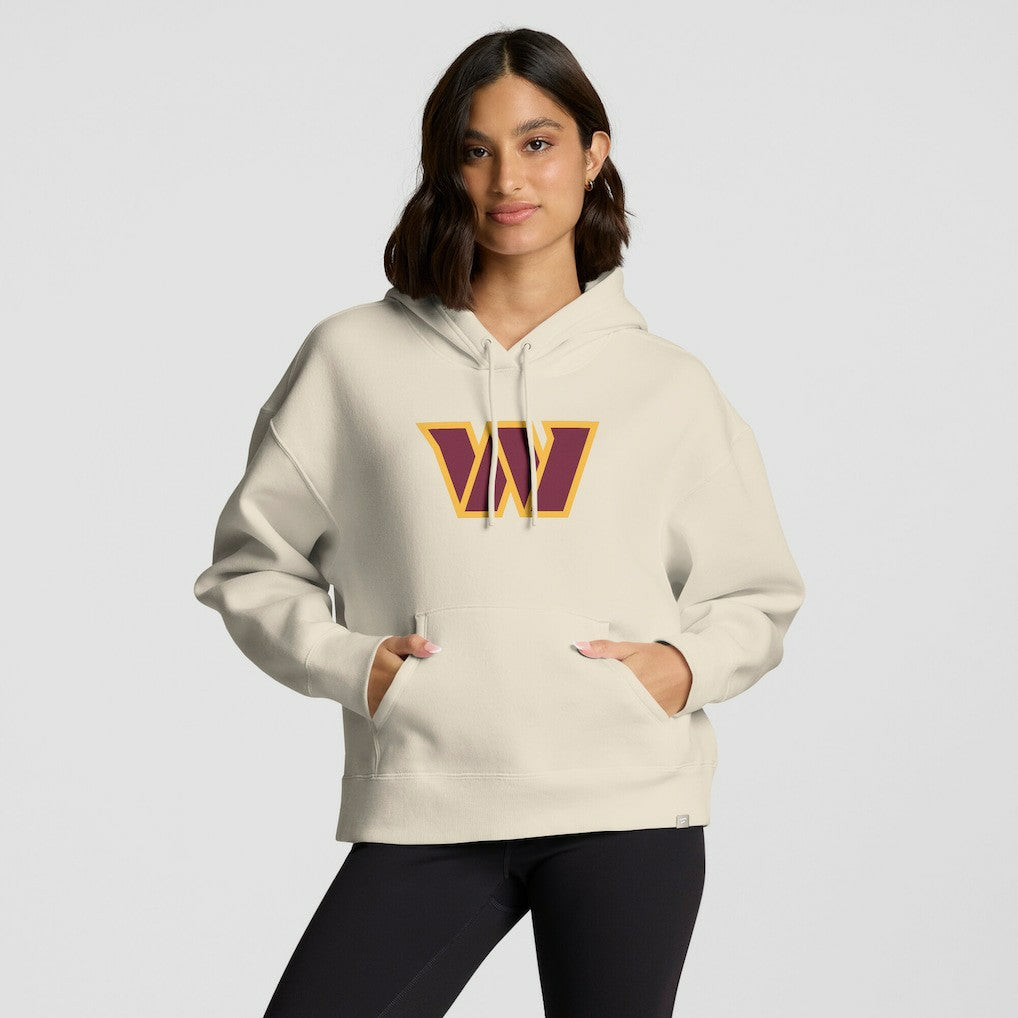 NFL Washington Commanders Women's Dove Legacy Pullover Hoodie