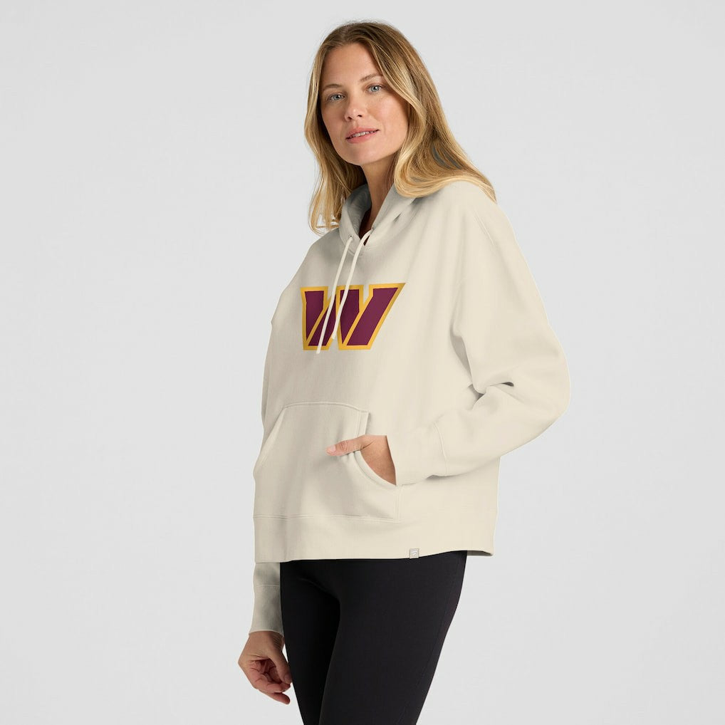 NFL Washington Commanders Women's Dove Legacy Pullover Hoodie