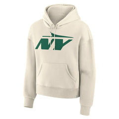 NFL New York Jets Women's Dove Legacy Pullover Hoodie