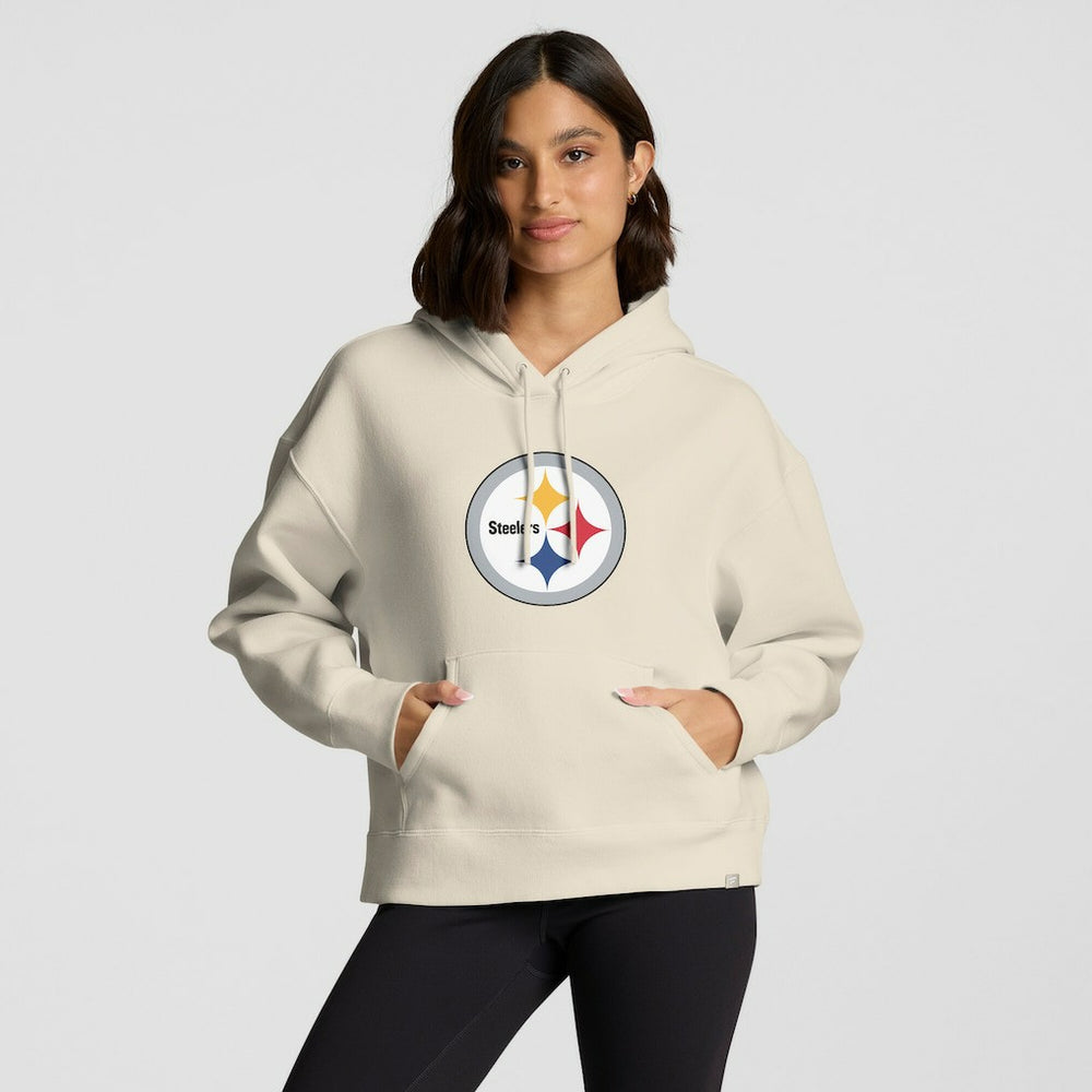 NFL Pittsburgh Steelers Women's Dove Legacy Pullover Hoodie