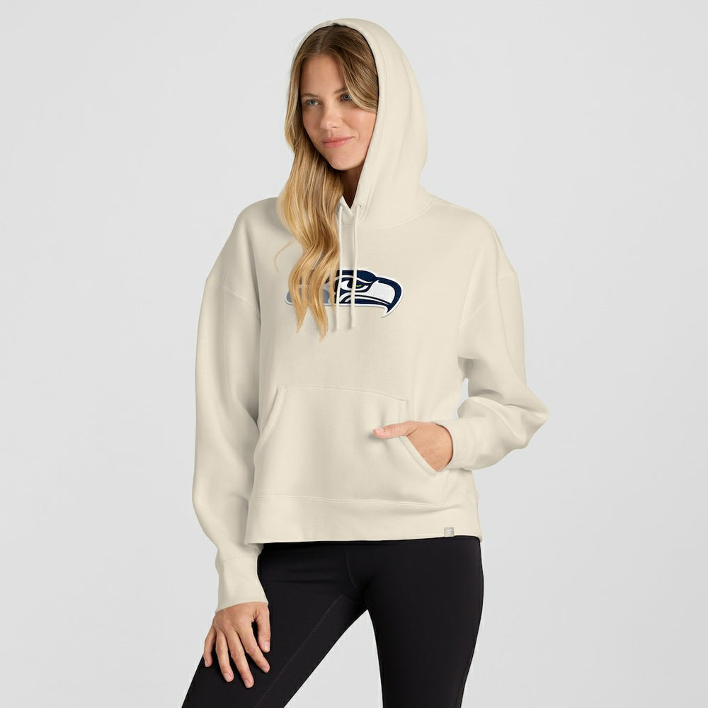 NFL Seattle Seahawks Women's Dove Legacy Pullover Hoodie