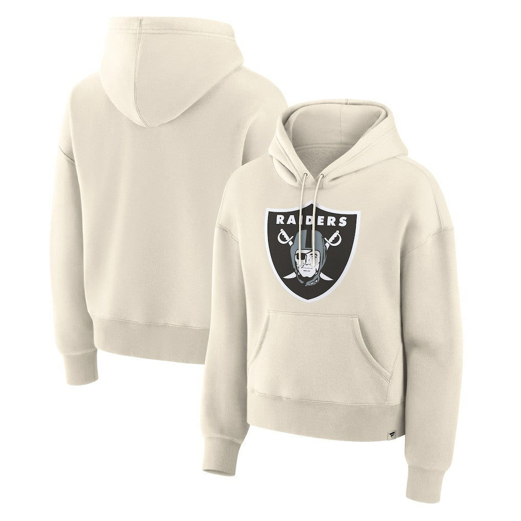 NFL Las Vegas Raiders Women's Dove Legacy Pullover Hoodie