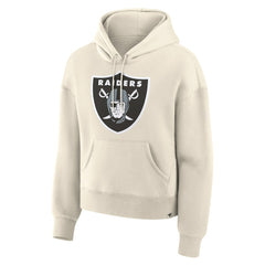 NFL Las Vegas Raiders Women's Dove Legacy Pullover Hoodie