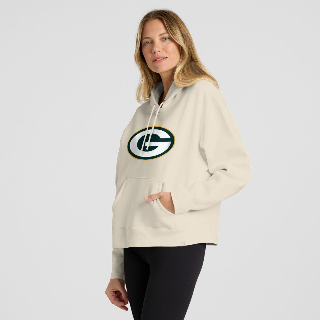 NFL Green Bay Packers Women's Dove Legacy Pullover Hoodie