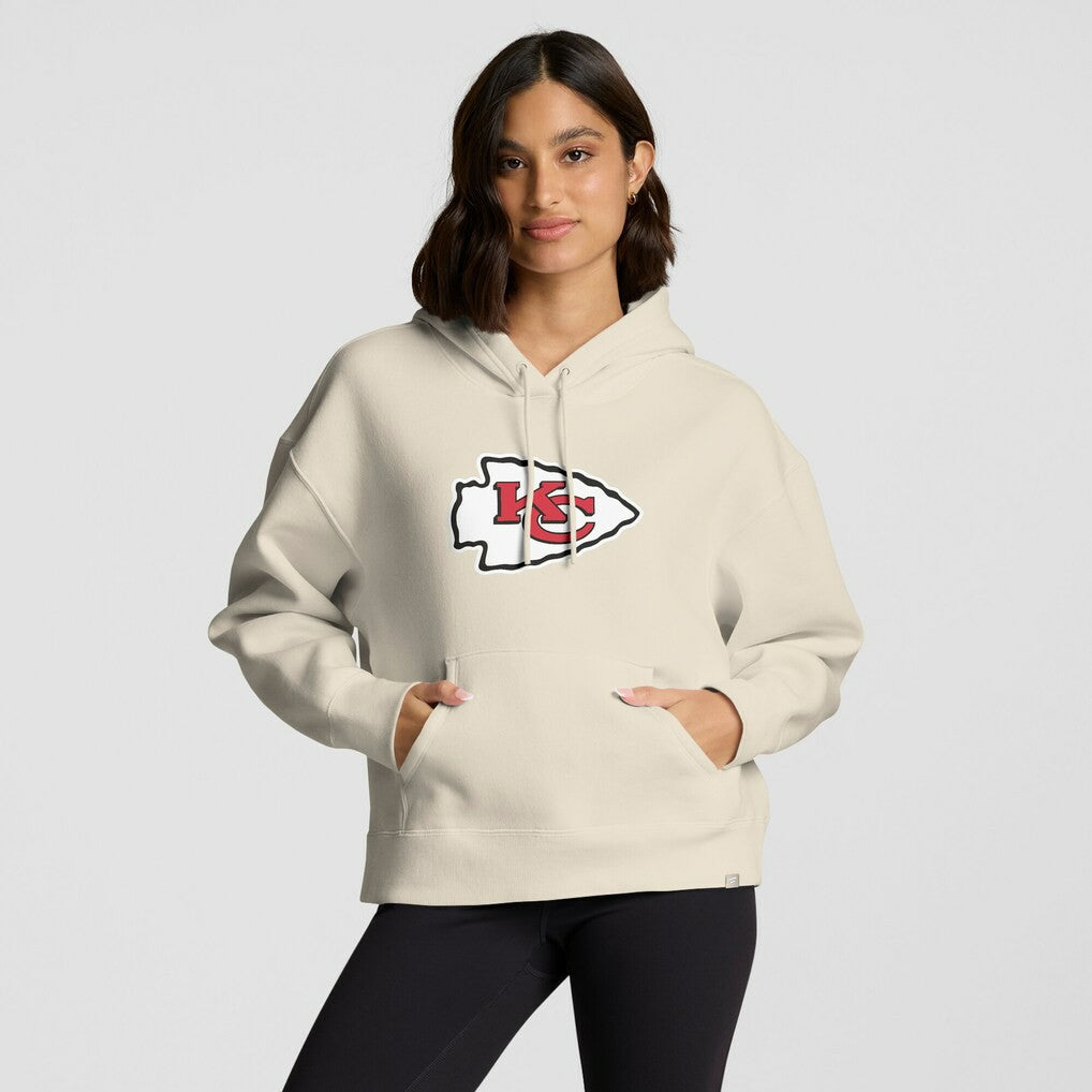 NFL Kansas City Chiefs Women's Dove Legacy Pullover Hoodie