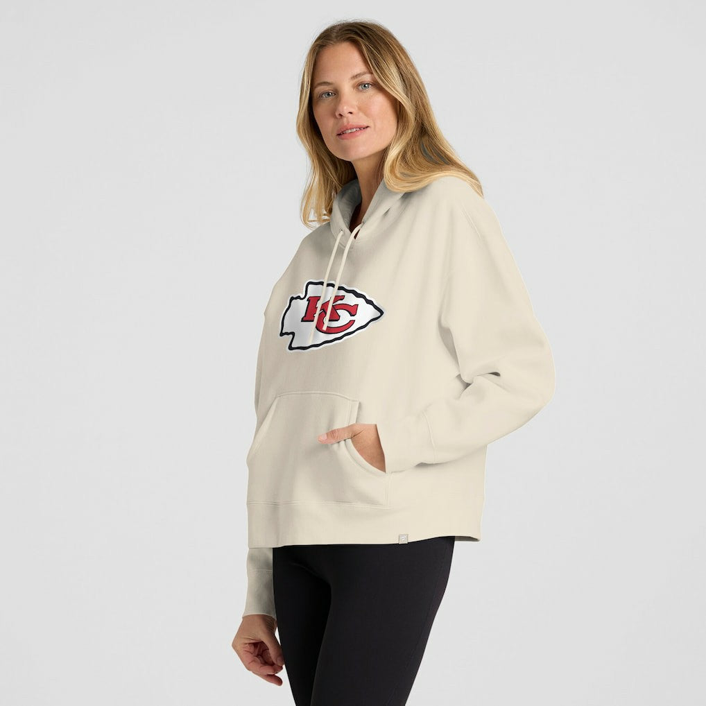 NFL Kansas City Chiefs Women's Dove Legacy Pullover Hoodie