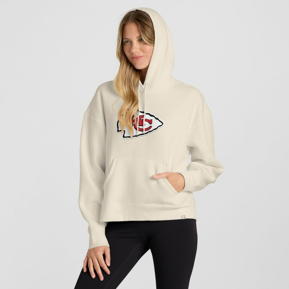 NFL Kansas City Chiefs Women's Dove Legacy Pullover Hoodie