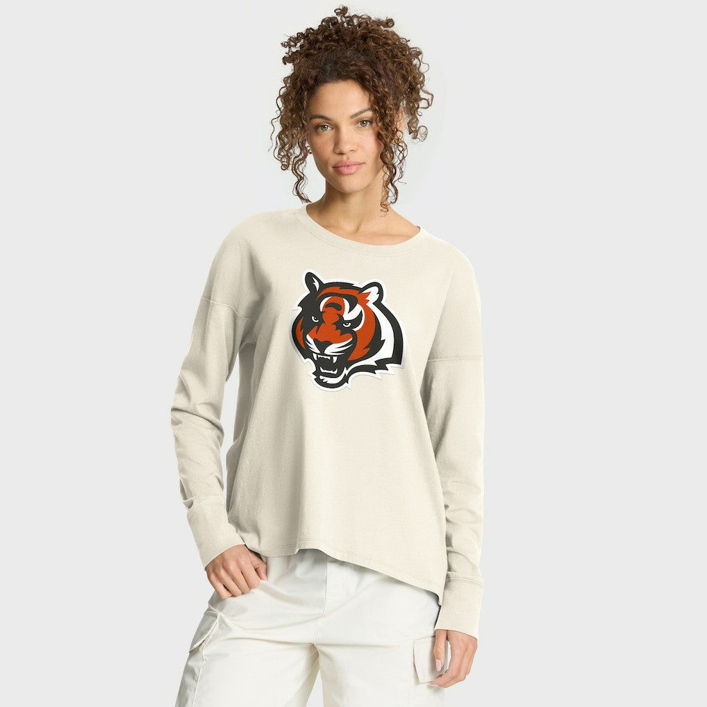 NFL Cincinnati Bengals Women's Dove Legacy Long Sleeve T-Shirt