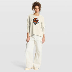 NFL Cincinnati Bengals Women's Dove Legacy Long Sleeve T-Shirt