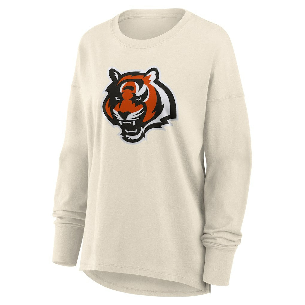 NFL Cincinnati Bengals Women's Dove Legacy Long Sleeve T-Shirt