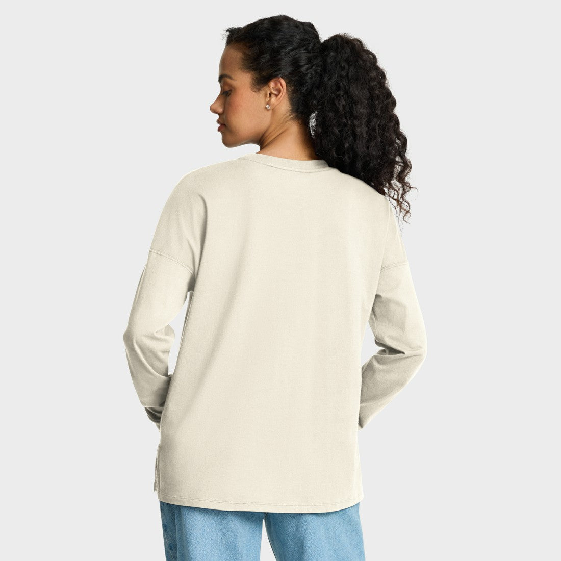 NFL Denver Broncos Women's Dove Legacy Long Sleeve T-Shirt