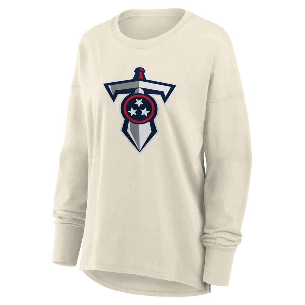 NFL Tennessee Titans Women's Dove Legacy Long Sleeve T-Shirt
