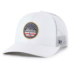 Athletics Homage Adjustable Trucker Hat - White | 47 brand