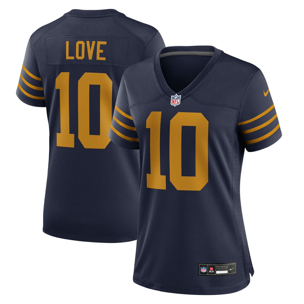 NFL Green Bay Packers Jordan Love  Women's The 1923 Classic Game Jersey