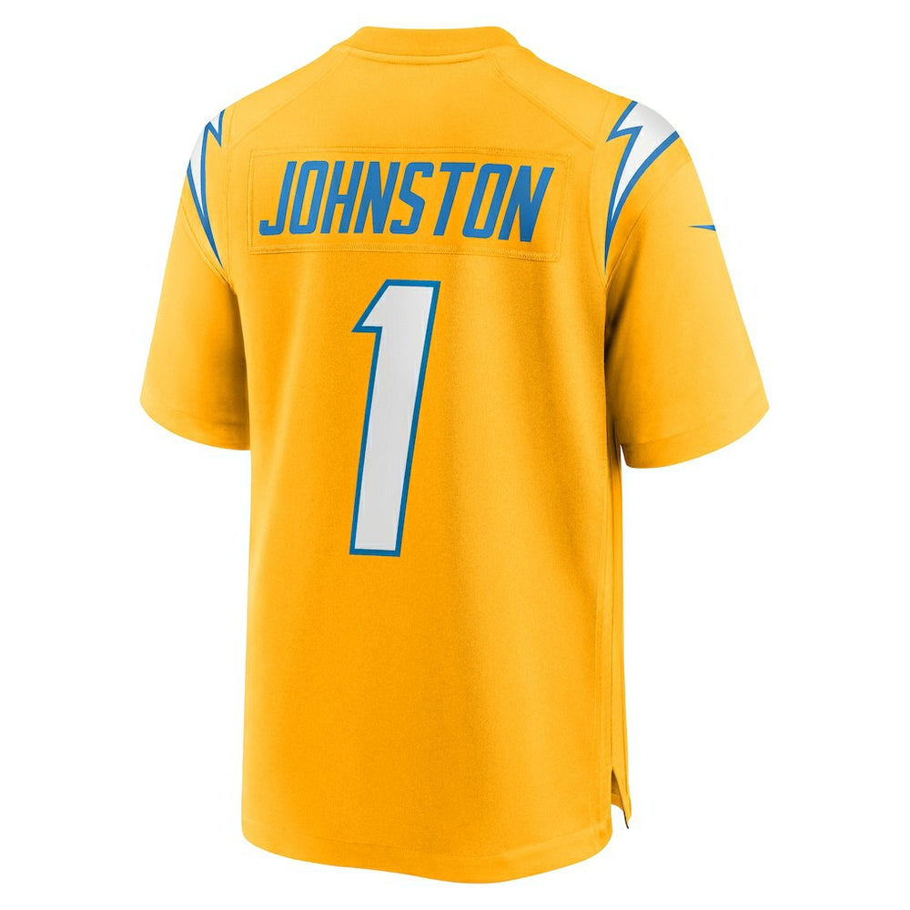 NFL Los Angeles Chargers Quentin Johnston  Alternate Charger Power Game Player Jersey