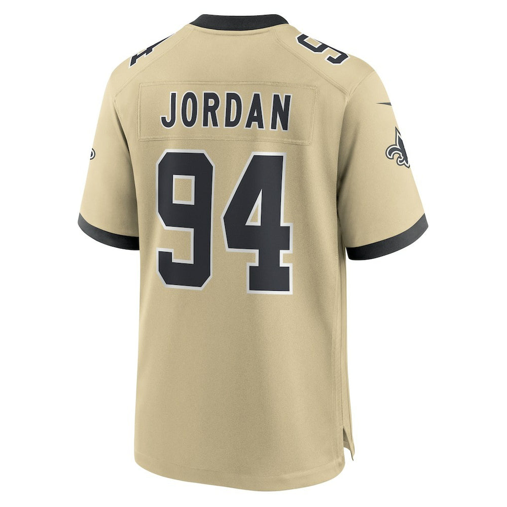 NFL New Orleans Saints Cameron Jordan  Gameday Golds Alternate Game Player Jersey