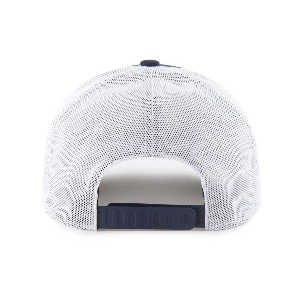 Atlanta Braves Gimmie Golf Trucker Adjustable Hat - Navy | 47 brand