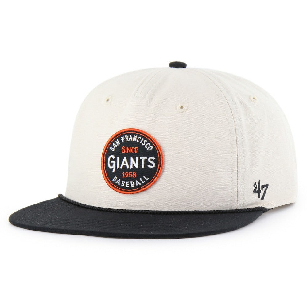 San Francisco Giants Payson Captain Adjustable Hat - Cream | 47 brand