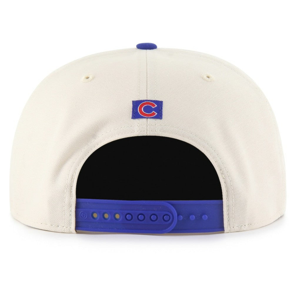 Chicago Cubs Payson Captain Adjustable Hat - Cream | 47 brand