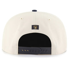 Milwaukee Brewers Payson Captain Adjustable Hat - Natural | 47 brand