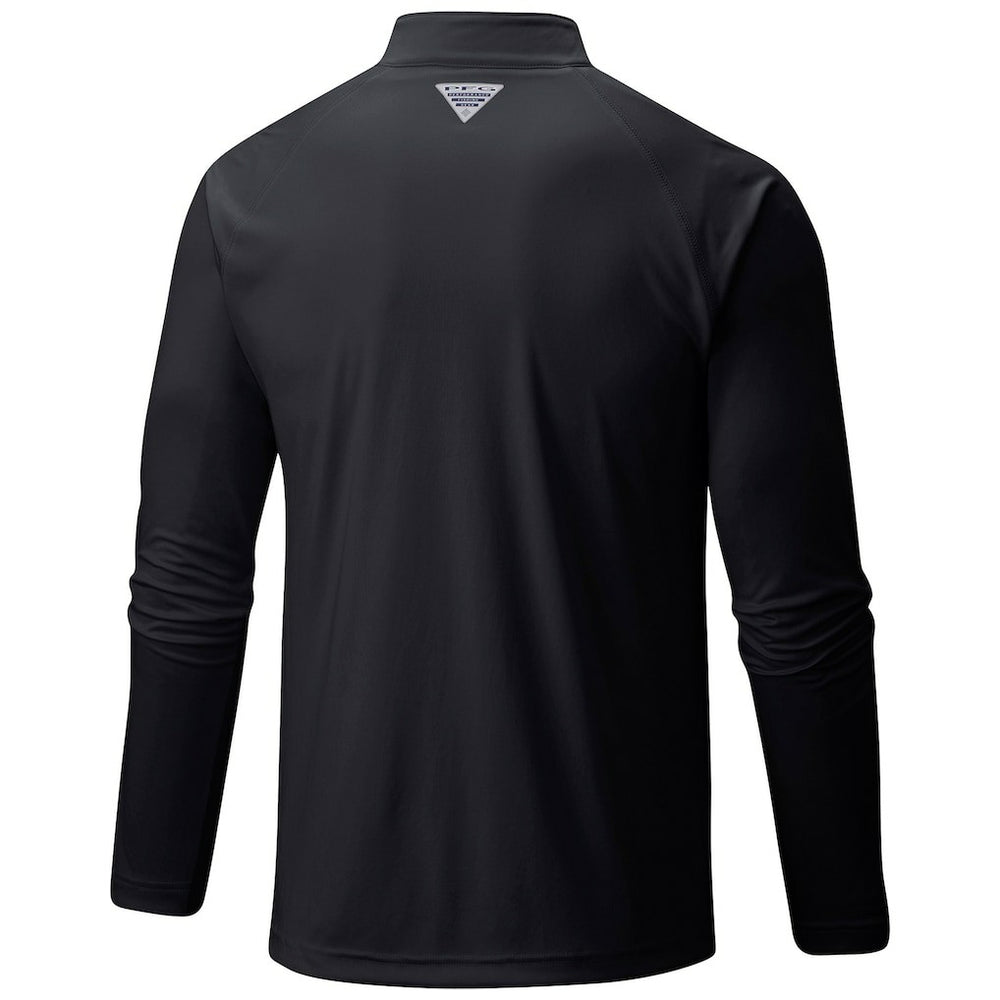 Brooklyn Nets Terminal Tackle Raglan Omni-Shade Quarter-Zip Jacket - Black | Columbia on sale